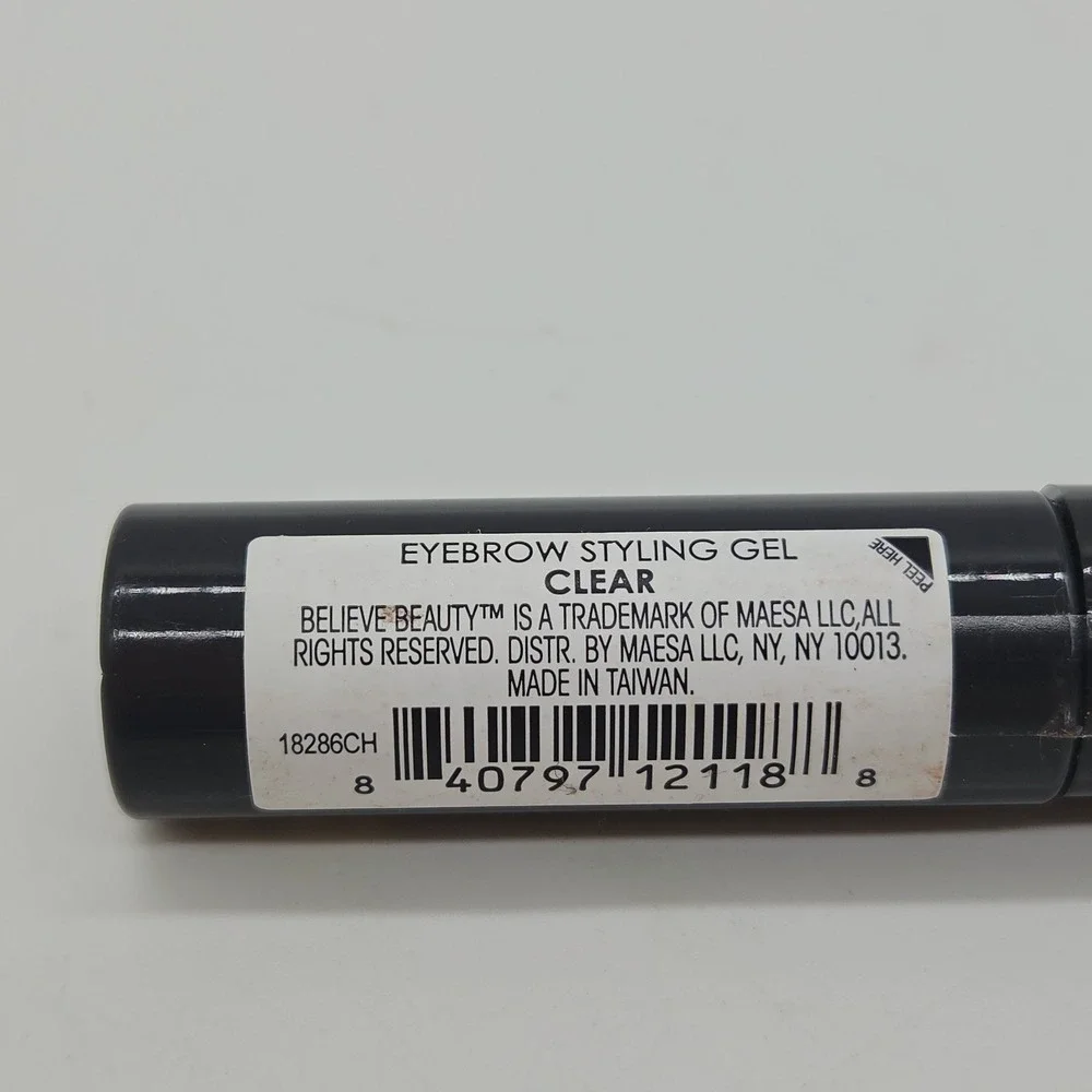BELIEVE BEAUTY Eyebrow Styling Gel - Clear 0.2oz SEALED